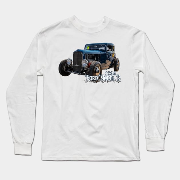 1932 Ford Model B Standard 5 Window Coupe Long Sleeve T-Shirt by Gestalt Imagery